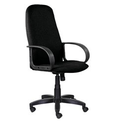 Кресло для руководителя BRABIX Praktik EX-279, ткань, черное фото 1