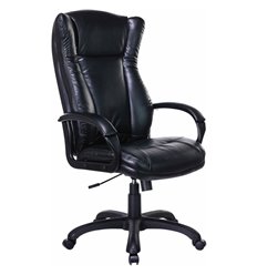 Офисное кресло BRABIX Premium Boss EX-591, экокожа, черное фото 1