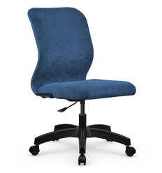 Офисное кресло Метта SU-Mr-4/подл.000/осн.005 светло-синий, велюр фото 1