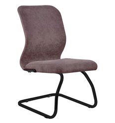 Офисное кресло Метта SU-Mr-4/подл.000/осн.008 темно-розовый, велюр, полозья фото 1