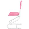 Растущий детский стул Дэми СУТ.01 (02) пластик, цвет розовый фото 3