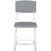 Растущий детский стул Дэми СУТ.01 (02) пластик, цвет серый фото 2
