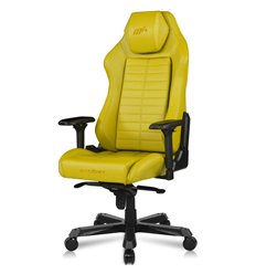 Офисное кресло DXRacer I-DMC/IA233S/Y Master Iron Series, экокожа, цвет желтый фото 1