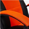 TETCHAIR DRIVER экокожа/ткань, черный/оранжевый фото 10