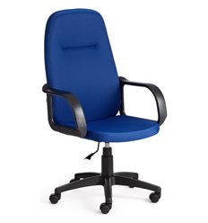 Кресло для руководителя TETCHAIR LEADER ткань, синий, TW-10 фото 1