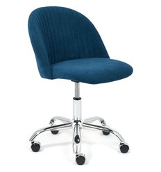 Офисное кресло TETCHAIR MELODY флок, синий фото 1