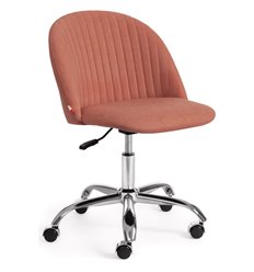 Офисное кресло TETCHAIR MELODY флок/экошерсть, розовый фото 1