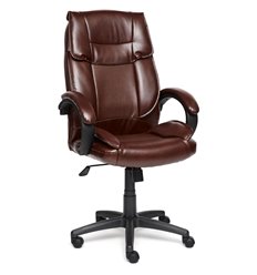 Офисное кресло TETCHAIR OREON экокожа, коричневый фото 1