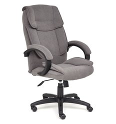Офисное кресло TETCHAIR OREON флок, серый фото 1