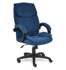 Офисное кресло TETCHAIR OREON флок, синий фото 1