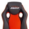 TETCHAIR RACER GT new экокожа/ткань, металлик/оранжевый фото 8