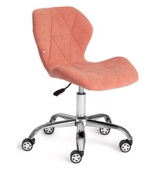 Офисное кресло TETCHAIR SELFI флок, розовый фото 1