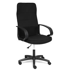 Офисное кресло TETCHAIR WOKER ткань, черный фото 1