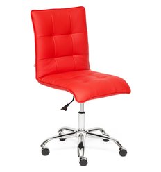 Офисное кресло TETCHAIR ZERO экокожа, красный фото 1