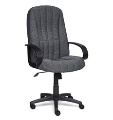 Кресло для руководителя TETCHAIR СН833 ткань, серый фото 1