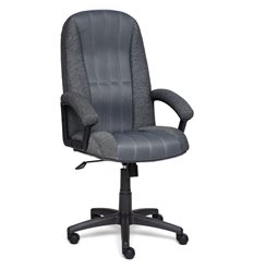 Кресло для руководителя TETCHAIR СН888 ткань, серый/серый фото 1