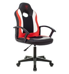 Игровое кресло Zombie 11LT RED, экокожа/ткань, цвет черный/красный, фото 1