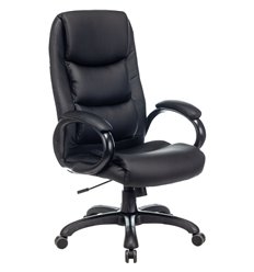 Офисное кресло Бюрократ CH-S840N/BLACK, экокожа, цвет черный фото 1