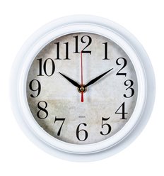 Часы Бюрократ WALLC-R80P21/WHITE настенные аналоговые, D21 см белый