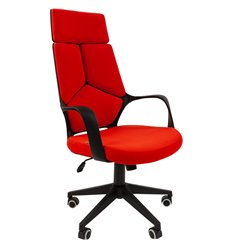 Офисное кресло CHAIRMAN 525 iq ткань 26-22 красный фото 1
