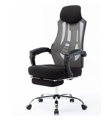 Кресло для оператора NORDEN 007 NEW черный пластик, сетка/ткань, цвет черный фото 1