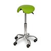 Smartstool S02, стул-седло мини, экокожа, цвет зеленый фото 1