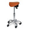 Smartstool S02, стул-седло мини, экокожа, цвет оранжевый фото 3