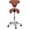 Smartstool S04B, стул-седло со спинкой, экокожа, цвет коричневый фото 2