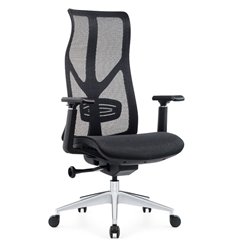 Офисное кресло Good-Kresla Viking-21 Black, сетка, цвет черный фото 1