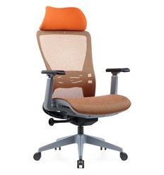 Офисное кресло Good-Kresla Viking-32 Orange, сетка, цвет оранжевый фото 1