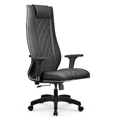 Офисное кресло Метта L 1m 50M/2D черный, MPES, топ-ган, крестовина пластик фото 1