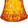 пуф Stone прозрачный оранжевый, пластиковый фото 4
