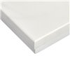 Loft 50x30см, белый мрамор с белыми ножками фото 6