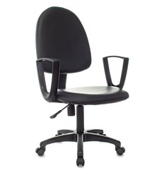 Офисное кресло Бюрократ CH-1300N/OR-16 Престиж+, экокожа, цвет черный фото 1