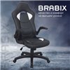 BRABIX Skill GM-005, экокожа, черное/белое фото 14