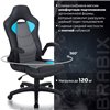 BRABIX Skill GM-005, экокожа, черное/голубое фото 14