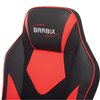 BRABIX Game GM-017, ткань/экокожа, черное/красное фото 5