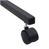 BRABIX Smart CD-012, 500х580х750 мм, ЛОФТ, на колесах, металл/ЛДСП ясень, каркас черный фото 8