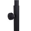 BRABIX Smart CD-015, 600х380х670-880 мм, ЛОФТ, регулируемый, колеса, металл/ЛДСП ясень, каркас черный фото 8