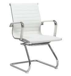 Офисное кресло DOBRIN Cody LMR-102N white, экокожа, цвет белый фото 1