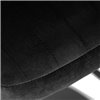 DOBRIN Charly Black LM-5019 черный велюр, черное основание фото 8