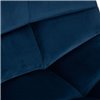DOBRIN Tailor Black LM-5017 синий велюр, основание черная сталь фото 8