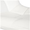 DOBRIN Tailor White LM-5017 белая экокожа, основание белое фото 11