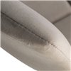 DOBRIN Tailor White LM-5017 серый велюр, основание белое фото 10