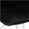 DOBRIN Tailor White LM-5017 черный велюр, основание белое фото 8