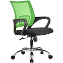 Riva Chair Bon 8085 JE зеленое, хром, спинка сетка
