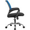Riva Chair 8085 JE синее, хром, спинка сетка фото 3