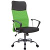 Riva Chair 8074 зеленое, хром, спинка сетка фото 1
