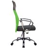 Riva Chair 8074 зеленое, хром, спинка сетка фото 3