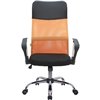 Riva Chair 8074 оранжевое, хром, спинка сетка фото 2
